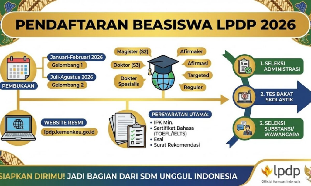 LPDP Rp25T Riset Mahasiswa 2026: Panduan Resmi!