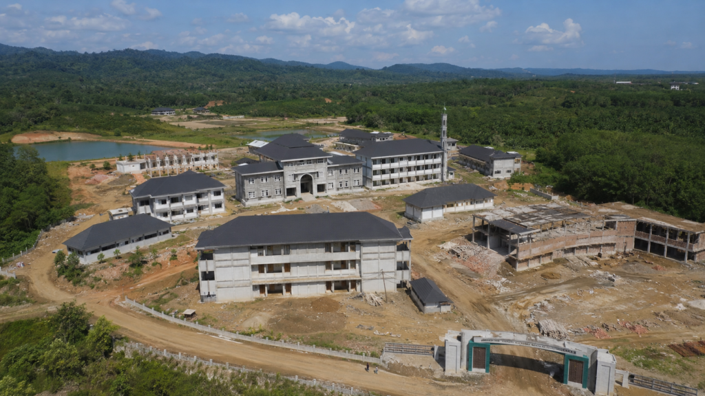 Sekolah Rakyat Nagan Raya Kebut 1.088 Siswa, Material Diangkut Lewat Udara